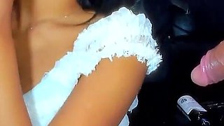 Strong Deep Face Fucked Show to a Busty Brunette