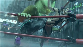 Gifdoozer Juri X Blanka Intense Anal Sex: Hot, Hardcore Fucking with Sweet, Gaping Ass and Intense Pleasure