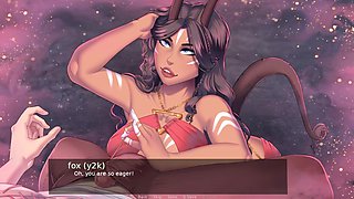 Muddy fantasy with Foxie2K featuring a succubus giving a titjob