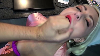 SKINNY GERMAN STEP MOM SEDUCE TO FUCK BY SON IN KITCHEN