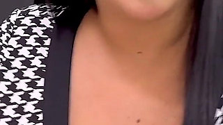 First Chapter of Unfaithful Wife Cheats on Her Husband with Nerdy Stepson Having Sex in the Kitchen