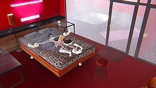 Shingeki No Kyojin Hentai - Mikasa Handjob and Licking a Dick