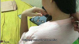 A good blowjob with fuck included to my neighbor's horny - Porn in English