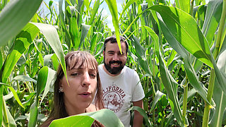 Rea takes me to a cornfield to fuck her