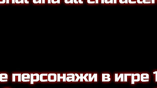 Pink Hair Skinny Teen with Hot Small Tits Outdoor Handjob & Blowjob - Taboo University(steam Game) - Part 21