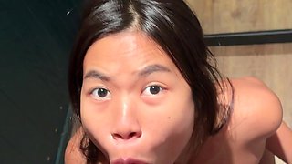 18 Year Old Asian Girl Sucks You and You on Her Face