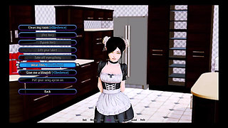 18+ Harem Hotel: Personal Elf Maid on Her Service