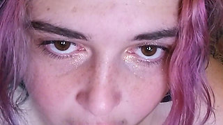 Dominatrix BBW Sucks You in a Soft BDSM JOI