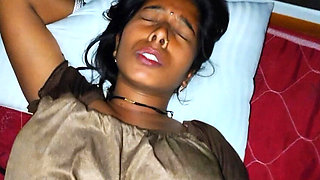 Stepsister First Time Sex - Permi Pooja's Tight Pussy Gets Filled by Big Cock in Hindi