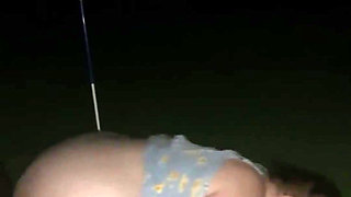 BBW & BBC Fucking in the Golf Course and BJ in Car Wash