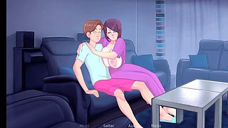 Venezuelan cutie gives oral pleasure in a steamy hentai scene