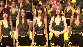 3D anime sex with Chinese model Misskitty2k in a cartoon fantasy adventure