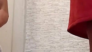 When I Came Out of the Shower Into the Kitchen, I Couldn't Help but Cum on My Stepmom's Ass