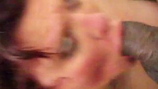 Lucky Gurl Amber Foxxx - Big Titty Slut Wife Gets Pounded by BBC