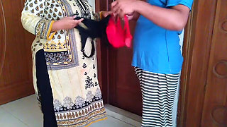 Desi Hot Wife Cheating with Husband & Sex with Bra Seller in Home When Husband Not at Home