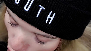 Extreme sex in the forest. Fucked a dirty slut in leggings. POV