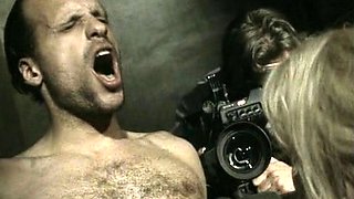 Magdalenas ride in the bathroom Anal Blonde Blowjob Cumshot