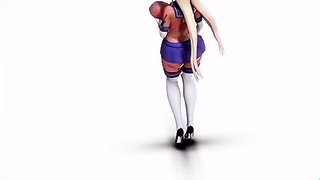 Hentai chick enjoys anal sex at the gym
