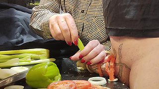 CBT. Extreme Dick and Urethral Torment in the Kitchen! Cooking Cock 2. Episode 2/3. Full.