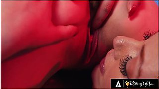 Stepmommys Girl - Petite Masseuse Lily Larimar Has Major Crush On Hot Redhead Milf