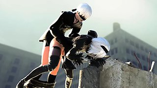 Animation Collection of The Best Babes Game NieR Automata