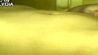 Amateur Lydia Solo Masturbation in Sauna with Dildo and Orgasm - Hairy European Teen 18