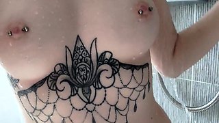 Curly Blonde Teen Records Solo Dildo Masturbation More at