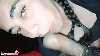 Good Blowjob to My Buddy, Swallowing All His Milk Enjoying Very Tasty
