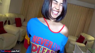 Sex Wife - Cute Thai Milf Wife In A Homemade Sex Tape With Her White Husband