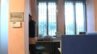 Meeting with the Salespeople: the Manager Punishes Us, Gets Fucked and Then Pisses on Her Feet