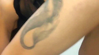 Skinny Wife Takes on a Giant BBC in Front of Her Cuckold