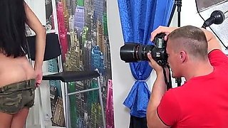 Gets both holes drilled in this crazy teen fuck