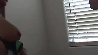Sweet big ass Latin girl fucked and milked on her face