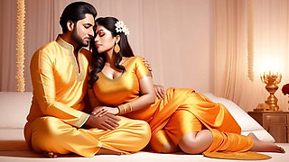 Hot Indian Desi Bhabhi Love Massage - Full Uncut Sensual Massage & Deep Romance
