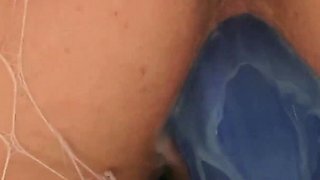 Bunny Girl Gets Fucked by Monster Dildo