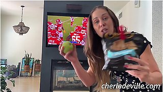 Pov: Stepmom Bounces On It During The Big Game - Cherie Deville
