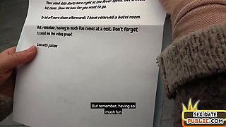 Public mature lady fucked by sex date in hotel room