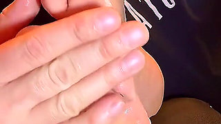 Close up Sexy Foot Licking Real Amateur Footfetish