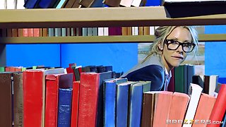 The Bookworm With Tony Martinez, Courtney Taylor - Brazzers