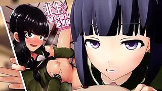 Hot Teen Anime Compilation - Blowjob, Creampie & Cowgirl Riding