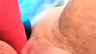 Amazing Moaning Muilti Orgasms Masturbating with 3 Toys at the Same Time