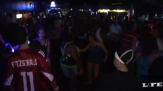 Girls Flashing at Rap Concert and Upskirt Pussy Flashers - SpringbreakLife
