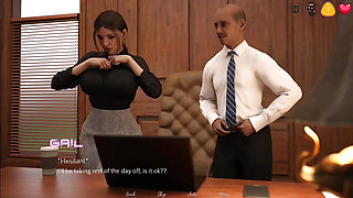 Stepsister and old office boss fun