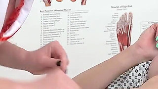 Sexy Patient Sofie Marie Satisfies Doctor Dick in Bgg Threesome