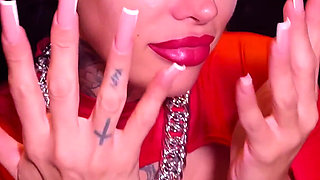 Tickling with My Long Fingernails