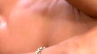 Blonde teen and ebony cutie getting asses fucked in foursome