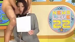 MORNING NEWS IS ALWAYS GREAT TO START OFF THE DAY!: Blowjob, Cumshot  Asian Porn