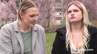 Ersties - Nina C and Emma K have anal sex with a strapon