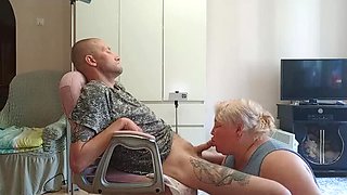 Wife Watches MILF Mother-in-Law Sucking Dick Deep & Swallowing Cum - Zona901