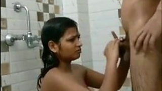 couple in the shower